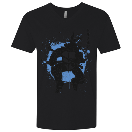 T-Shirts Black / X-Small TMNT - Katana Warrior Men's Premium V-Neck