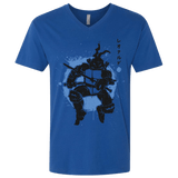 T-Shirts Royal / X-Small TMNT - Katana Warrior Men's Premium V-Neck