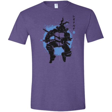 T-Shirts Heather Purple / S TMNT - Katana Warrior Men's Semi-Fitted Softstyle