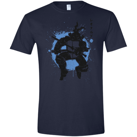T-Shirts Navy / X-Small TMNT - Katana Warrior Men's Semi-Fitted Softstyle