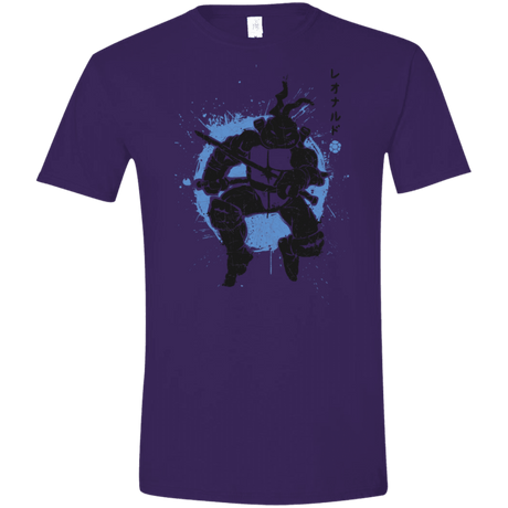 T-Shirts Purple / S TMNT - Katana Warrior Men's Semi-Fitted Softstyle