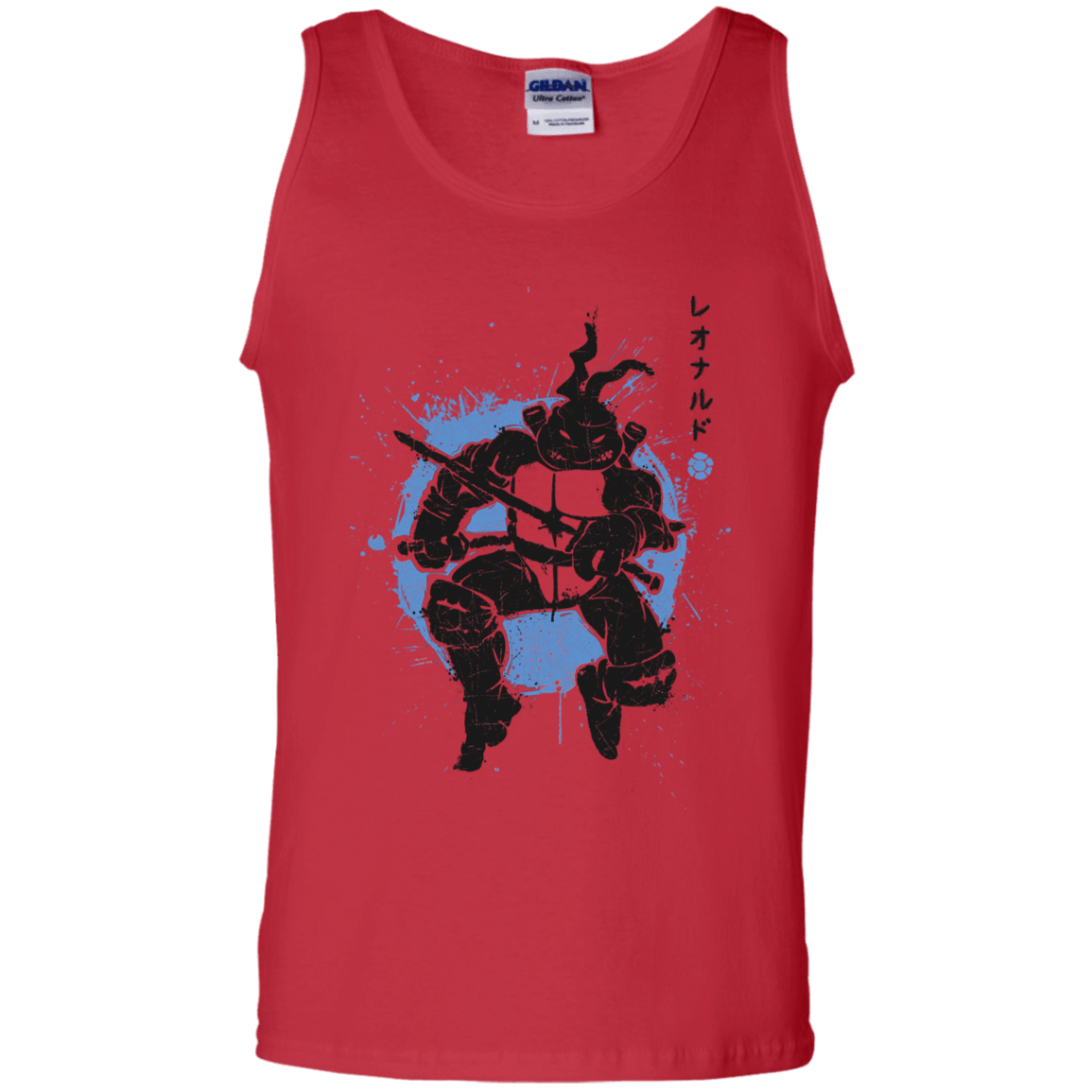 T-Shirts Red / S TMNT - Katana Warrior Men's Tank Top