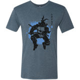 T-Shirts Indigo / S TMNT - Katana Warrior Men's Triblend T-Shirt