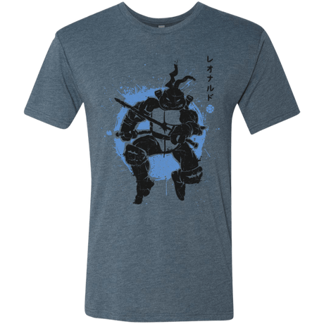 T-Shirts Indigo / S TMNT - Katana Warrior Men's Triblend T-Shirt