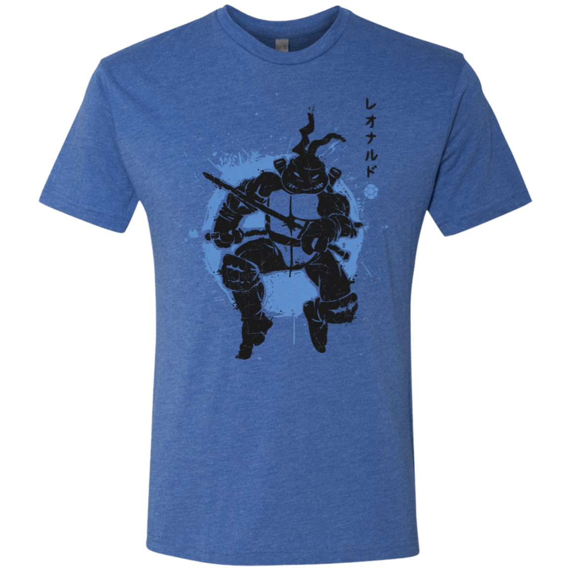T-Shirts Vintage Royal / S TMNT - Katana Warrior Men's Triblend T-Shirt