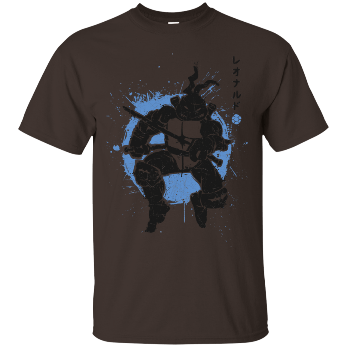 T-Shirts Dark Chocolate / S TMNT - Katana Warrior T-Shirt