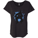 T-Shirts Vintage Black / X-Small TMNT - Katana Warrior Triblend Dolman Sleeve