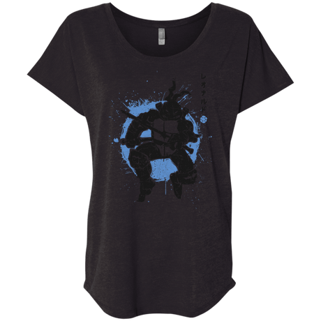 T-Shirts Vintage Black / X-Small TMNT - Katana Warrior Triblend Dolman Sleeve