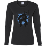 T-Shirts Black / S TMNT - Katana Warrior Women's Long Sleeve T-Shirt