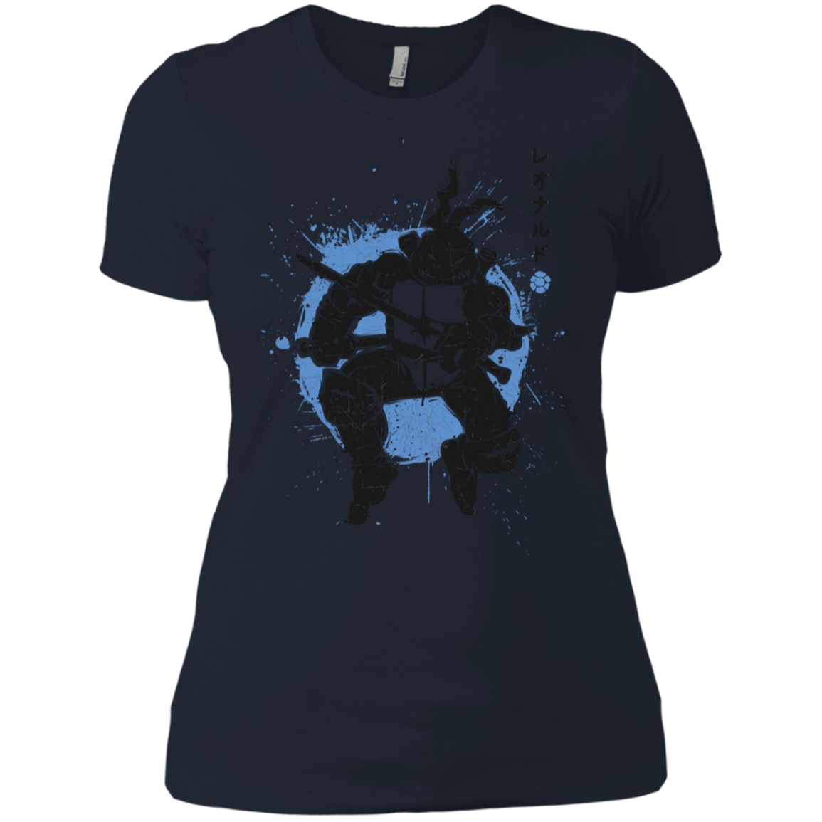 T-Shirts Midnight Navy / X-Small TMNT - Katana Warrior Women's Premium T-Shirt