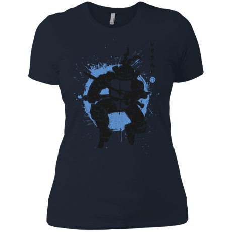 T-Shirts Midnight Navy / X-Small TMNT - Katana Warrior Women's Premium T-Shirt
