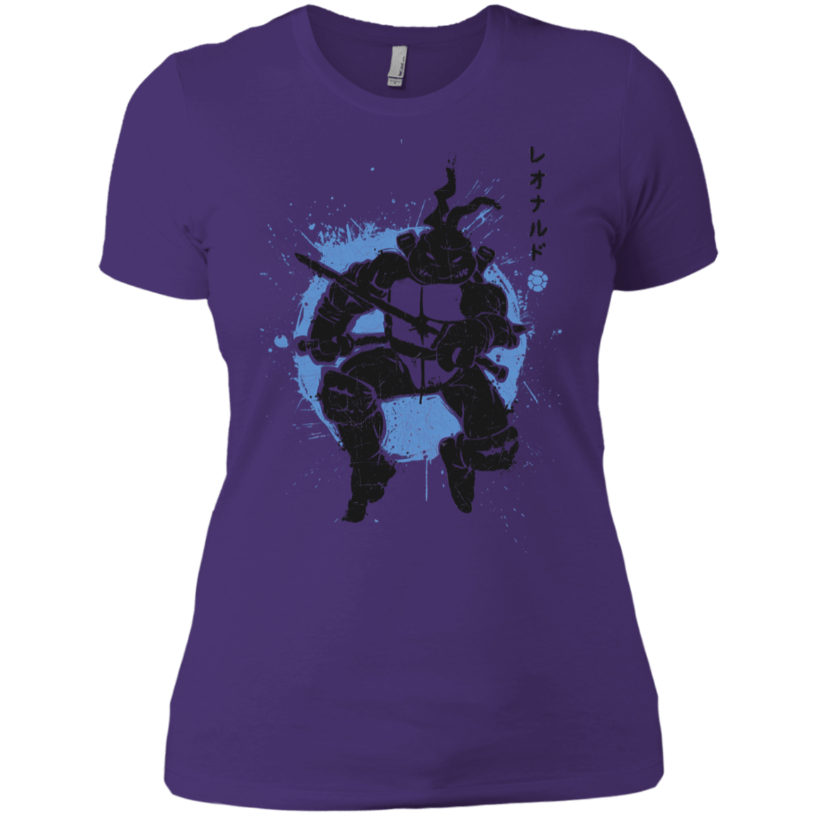 T-Shirts Purple Rush/ / X-Small TMNT - Katana Warrior Women's Premium T-Shirt