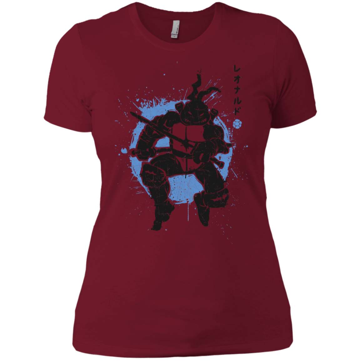 T-Shirts Scarlet / X-Small TMNT - Katana Warrior Women's Premium T-Shirt