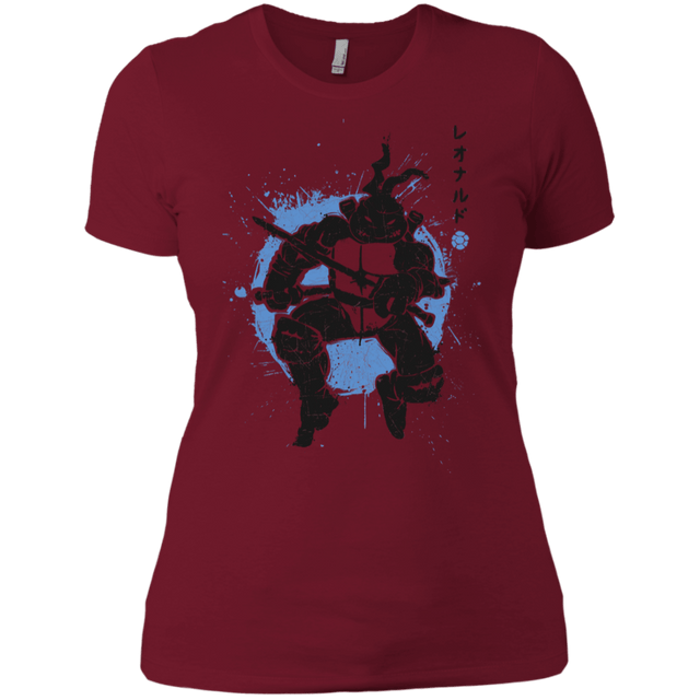 T-Shirts Scarlet / X-Small TMNT - Katana Warrior Women's Premium T-Shirt