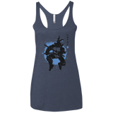 T-Shirts Vintage Navy / X-Small TMNT - Katana Warrior Women's Triblend Racerback Tank