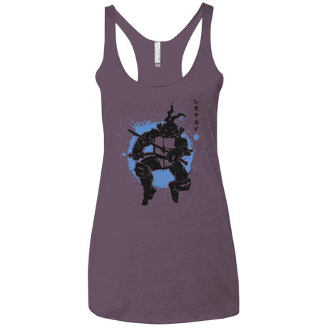 T-Shirts Vintage Purple / X-Small TMNT - Katana Warrior Women's Triblend Racerback Tank