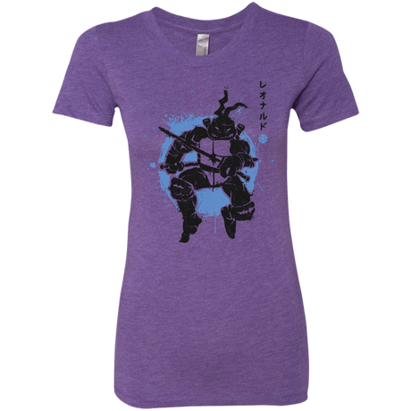 T-Shirts Purple Rush / S TMNT - Katana Warrior Women's Triblend T-Shirt