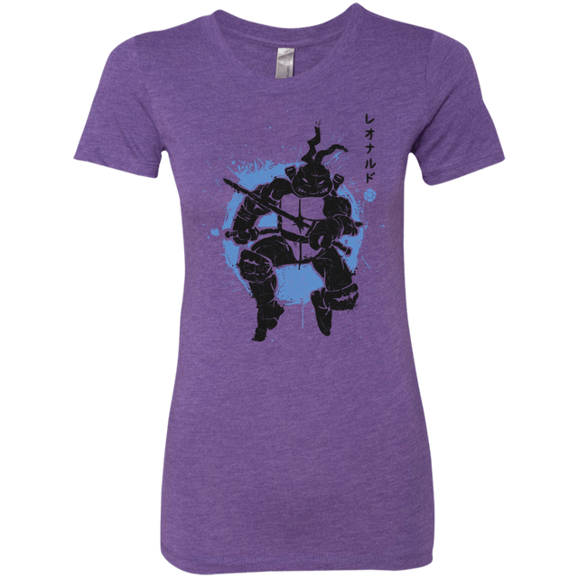 T-Shirts Purple Rush / S TMNT - Katana Warrior Women's Triblend T-Shirt