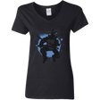 T-Shirts Black / S TMNT - Katana Warrior Women's V-Neck T-Shirt