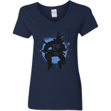 T-Shirts Navy / S TMNT - Katana Warrior Women's V-Neck T-Shirt