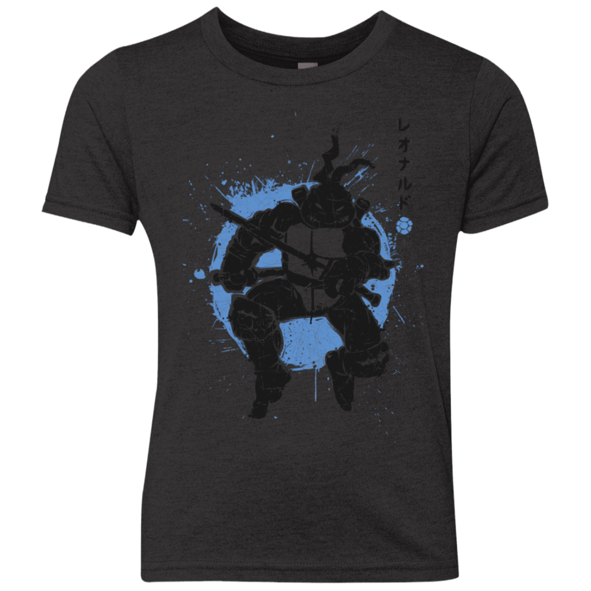 T-Shirts Vintage Black / YXS TMNT - Katana Warrior Youth Triblend T-Shirt