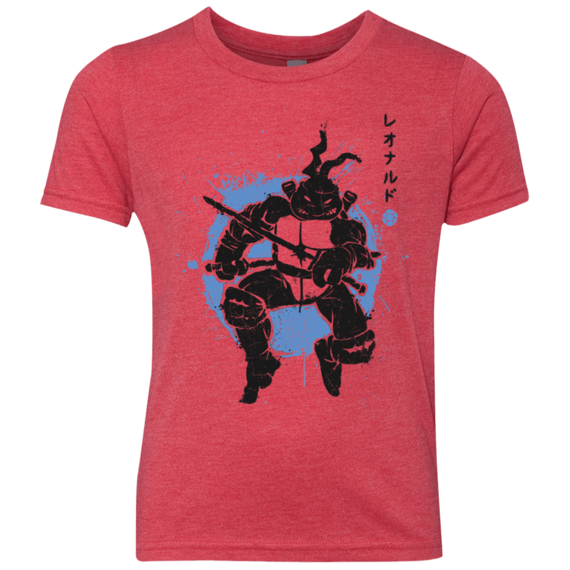 T-Shirts Vintage Red / YXS TMNT - Katana Warrior Youth Triblend T-Shirt