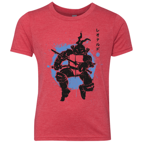 T-Shirts Vintage Red / YXS TMNT - Katana Warrior Youth Triblend T-Shirt
