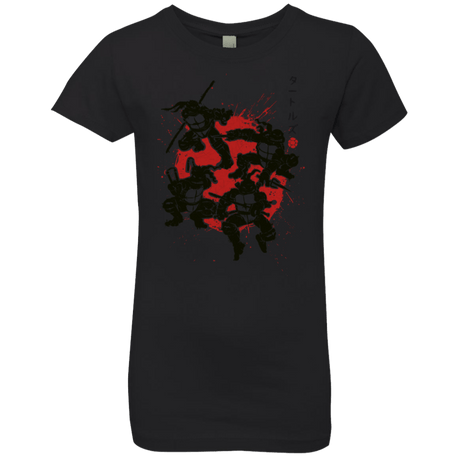 T-Shirts Black / YXS TMNT - Mutant Warriors Girls Premium T-Shirt