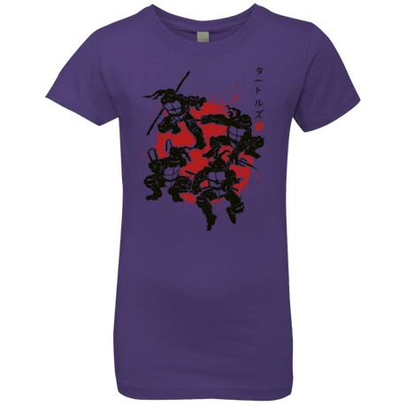T-Shirts Purple Rush / YXS TMNT - Mutant Warriors Girls Premium T-Shirt