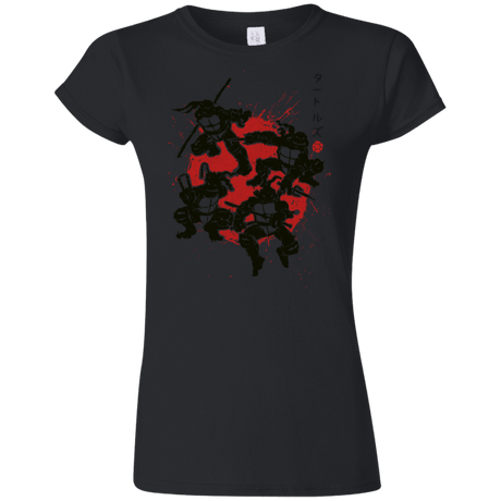 T-Shirts Black / S TMNT - Mutant Warriors Junior Slimmer-Fit T-Shirt