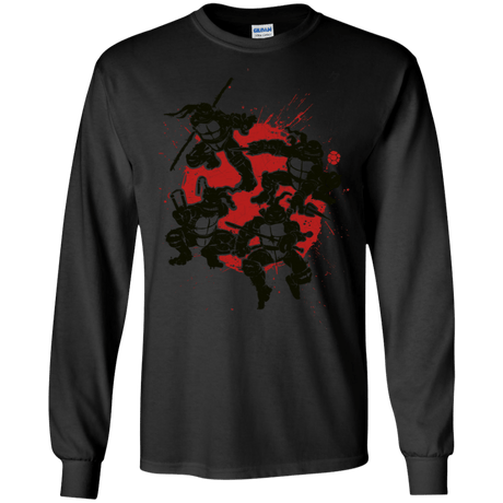 T-Shirts Black / S TMNT - Mutant Warriors Men's Long Sleeve T-Shirt