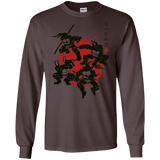 T-Shirts Dark Chocolate / S TMNT - Mutant Warriors Men's Long Sleeve T-Shirt