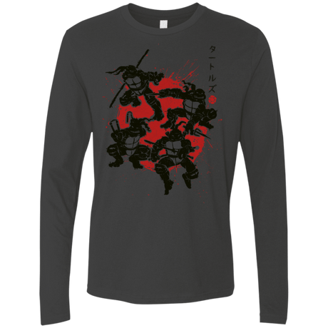 T-Shirts Heavy Metal / S TMNT - Mutant Warriors Men's Premium Long Sleeve