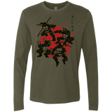 T-Shirts Military Green / S TMNT - Mutant Warriors Men's Premium Long Sleeve