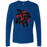 T-Shirts Royal / S TMNT - Mutant Warriors Men's Premium Long Sleeve
