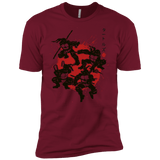 T-Shirts Cardinal / X-Small TMNT - Mutant Warriors Men's Premium T-Shirt