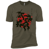 T-Shirts Military Green / X-Small TMNT - Mutant Warriors Men's Premium T-Shirt