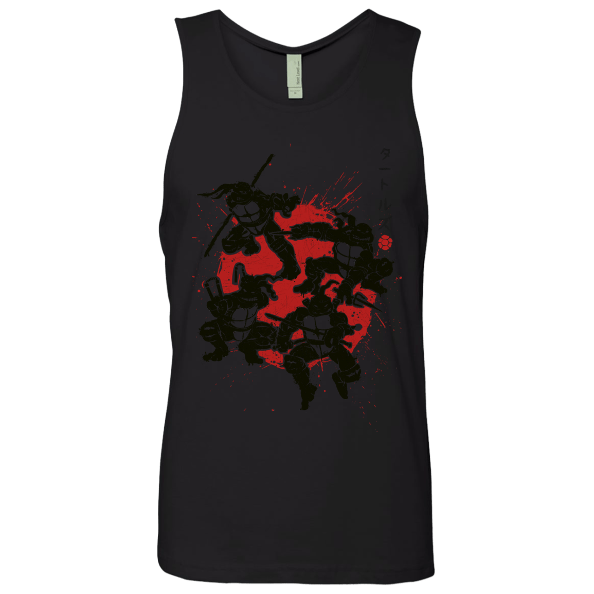 T-Shirts Black / S TMNT - Mutant Warriors Men's Premium Tank Top