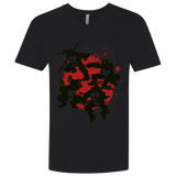 T-Shirts Black / X-Small TMNT - Mutant Warriors Men's Premium V-Neck