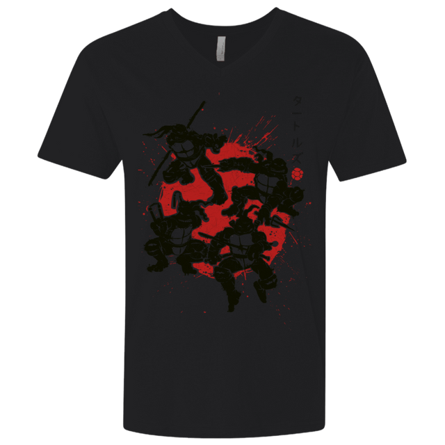 T-Shirts Black / X-Small TMNT - Mutant Warriors Men's Premium V-Neck