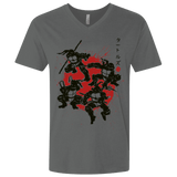 T-Shirts Heavy Metal / X-Small TMNT - Mutant Warriors Men's Premium V-Neck