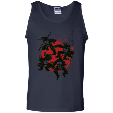 T-Shirts Navy / S TMNT - Mutant Warriors Men's Tank Top