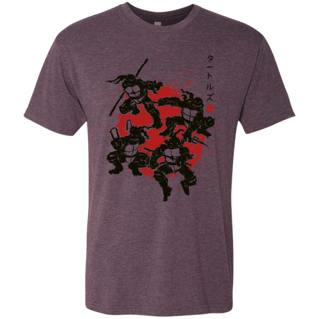T-Shirts Vintage Purple / S TMNT - Mutant Warriors Men's Triblend T-Shirt