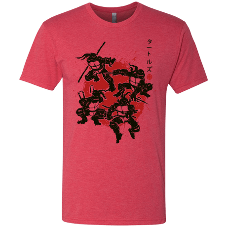 T-Shirts Vintage Red / S TMNT - Mutant Warriors Men's Triblend T-Shirt
