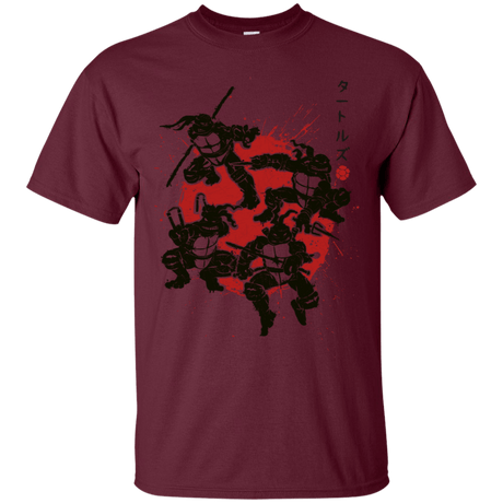 T-Shirts Maroon / S TMNT - Mutant Warriors T-Shirt