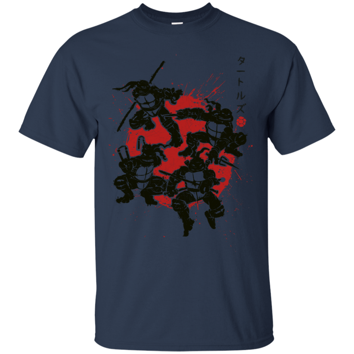 T-Shirts Navy / S TMNT - Mutant Warriors T-Shirt