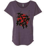 T-Shirts Vintage Purple / X-Small TMNT - Mutant Warriors Triblend Dolman Sleeve