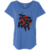 T-Shirts Vintage Royal / X-Small TMNT - Mutant Warriors Triblend Dolman Sleeve