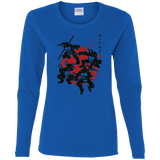 T-Shirts Royal / S TMNT - Mutant Warriors Women's Long Sleeve T-Shirt