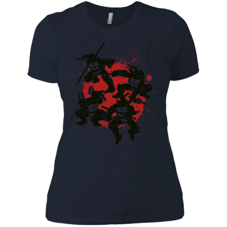 T-Shirts Midnight Navy / X-Small TMNT - Mutant Warriors Women's Premium T-Shirt